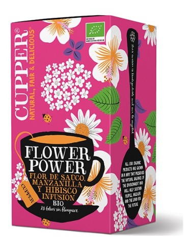 Cupper Flower Power Infusion Bio 20Uds