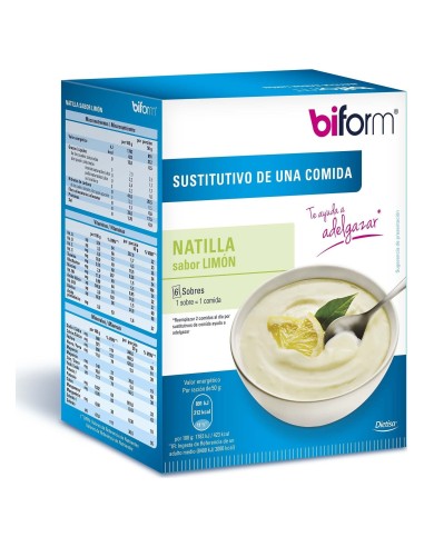 Biform Natillas Limon 6 Sobres