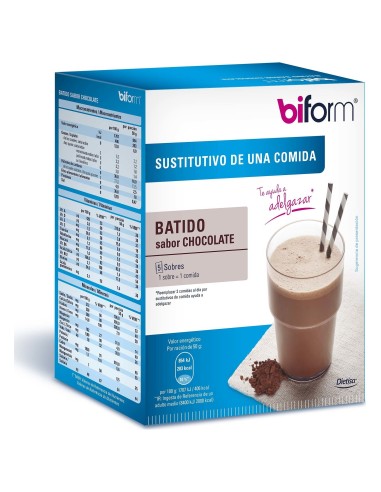 Biform Batido Chocolate 5 Sobres