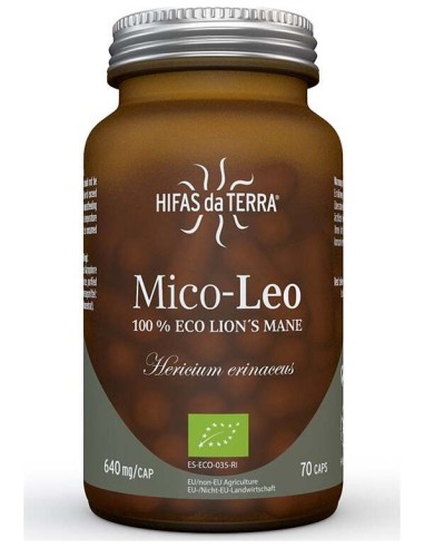 Hifas Da Terra Mico-Leo Extracto De Melena De Leon 70 Perlas