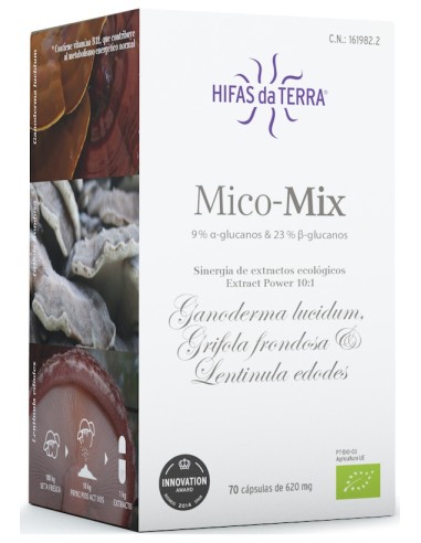 Hifas Da Terra Mico Vir-Reishi Y Cordyceps 70Caps