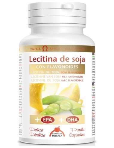 Intersa Lecitina Soja Con Flavonoides 90 Perlas