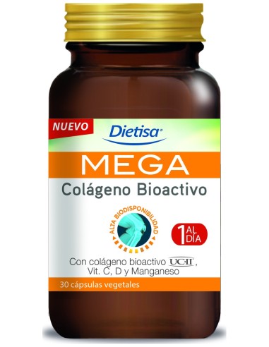 Dietisa Mega Colageno Bioactivo 30 Cáps