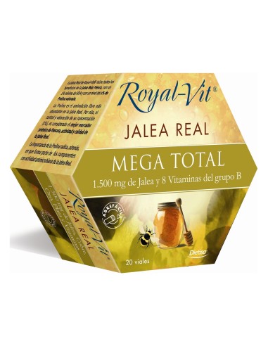 Dietisa Jalea Real Royalvit Mega-Total 20 Viales