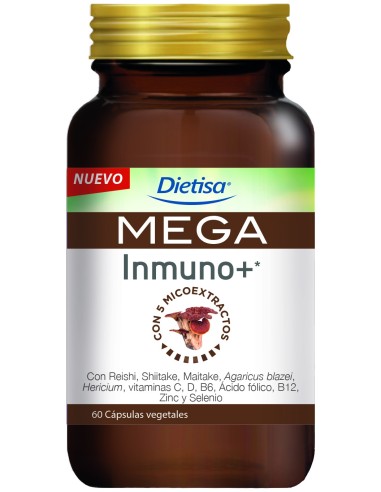 Dietisa Mega Inmuno + 60 Cáps