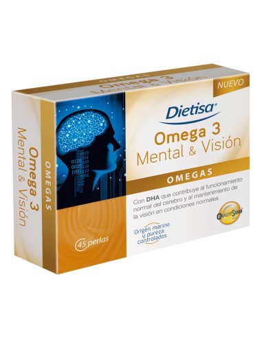 Dietisa Omega 3 Mental & Visión 45 Perlas