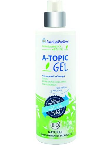 Esential Aroms Atopic Gel Champu Bio 400Ml