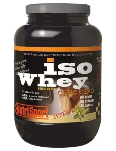 Nutrisport Iso Whey Cero Cero Vainilla 1 Kg