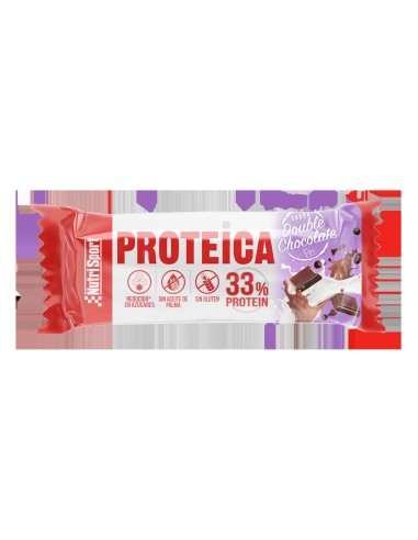 Nutrisport Barrita Proteica Doble Chocolate 24Uds