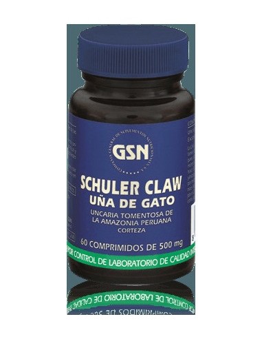 Schuler Claw 500 Mg 60 Comp Uña Gato