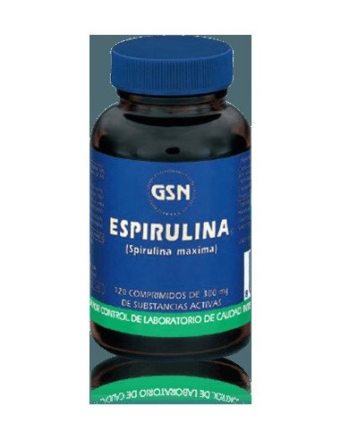 Gsn Espirulina 120 Cpr 300 Mg