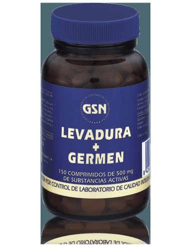 Gsn Levadura Cerveza + Germen Trigo 150Comp