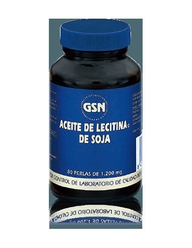 Gsn Lecitina Soja 1200Mg 80 Perlas