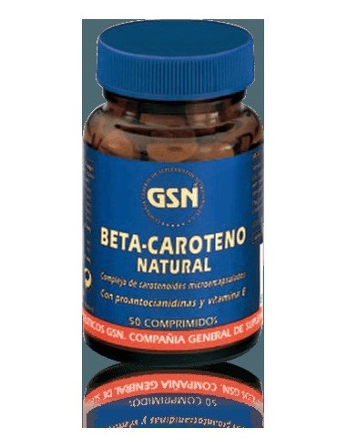 Gsn Betacaroteno Natural 50Comp