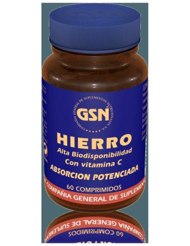 Gsn Hierro Vitamina C 60Comp