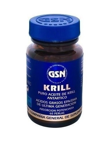 Grsn Aceite De Krill Puro Antartico 60 Perlas