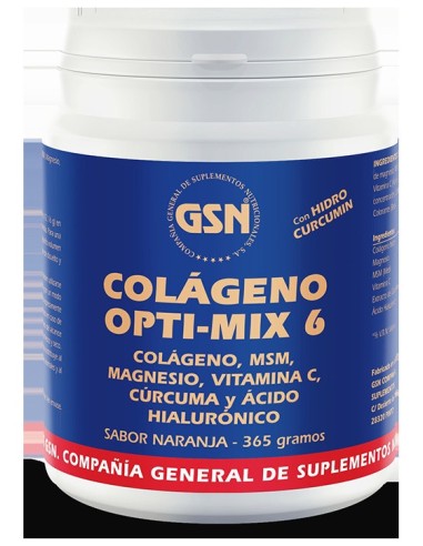 Gsn Colageno Opti-Mix 6 365G