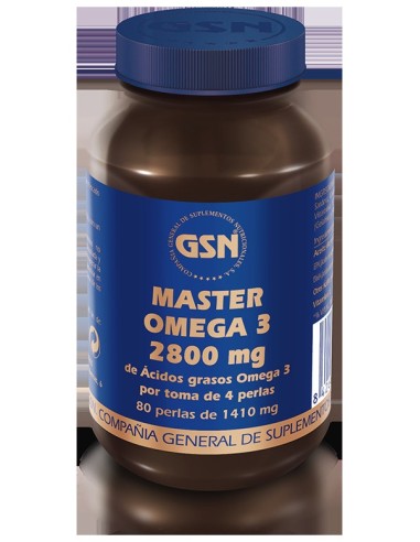 Gsn Master Omega 3 80 Perlas