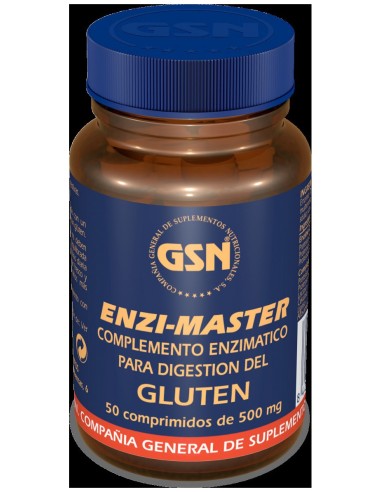 Enzi-Master Para La Digestion Del Gluten 50 Comp