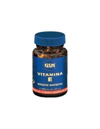 Gsn Vitamina E Natural 40Perlas