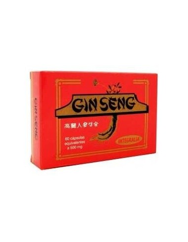 Integralia Ginseng Rojo Coreano 500Mg 60Caps