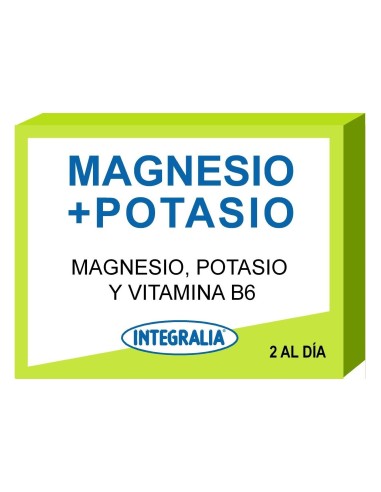 Magnesio + Potasio + Vitamina  B6 60 Caps