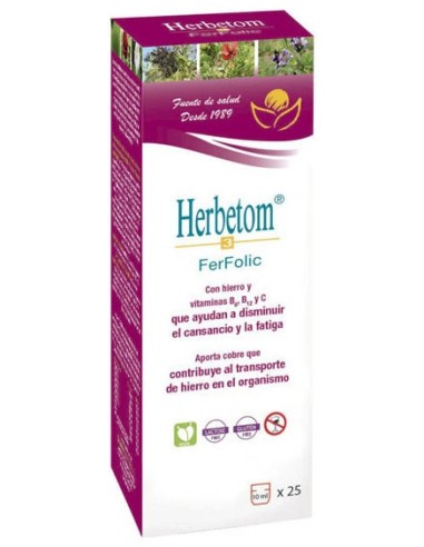 Bioserum Herbetom 3 Ff Hierro 250Ml