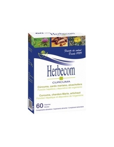 Herbecom Curcuma 60 Capsulas