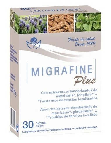 Bioserum Migrafine Plus  30 Cápsulas