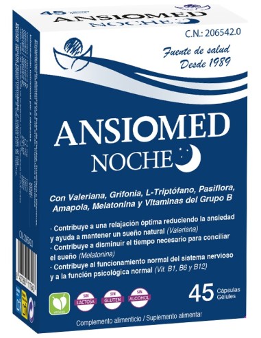 Ansiomed Noche 45 Caps