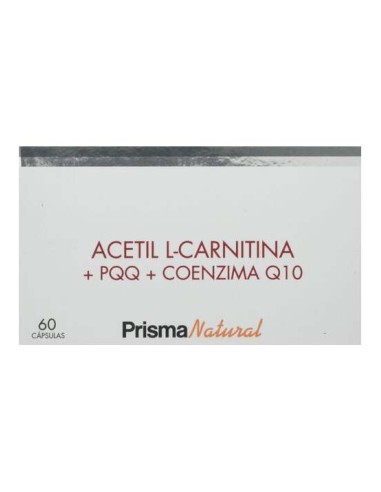 Acetil L-Carnitina+Pqq+Coenzima Q10 60 Cap Prisma