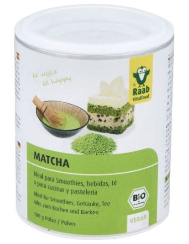 Raab Vitalfood Matcha Te Verde Basic Polvo 100G