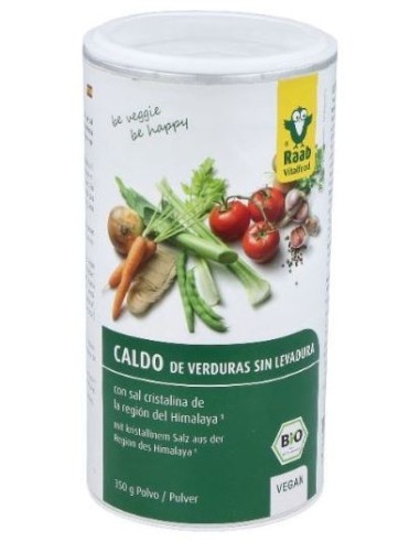 Raab Vitalfood Caldo De Verduras Sin Levadura Bote Bio 350G