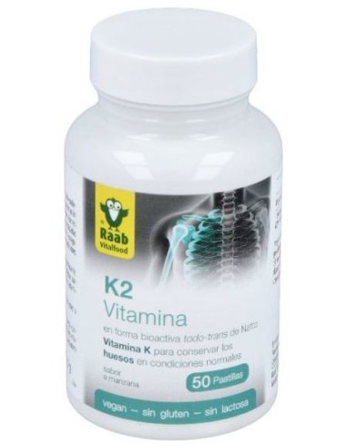 Vitamina K2  50 Comp Para Chupar