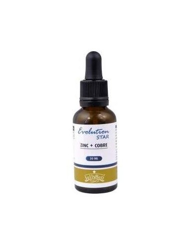 Jellybell Evolution Star Zinc + Cobre 30 Ml