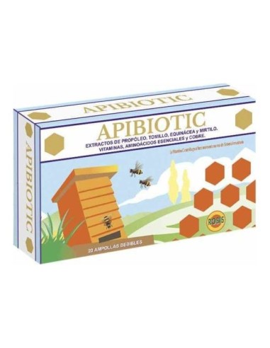 Robis Apibiotic 20 Ampollas