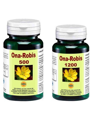 Onarobis + Vit E 60 Perlas 1200 Mg