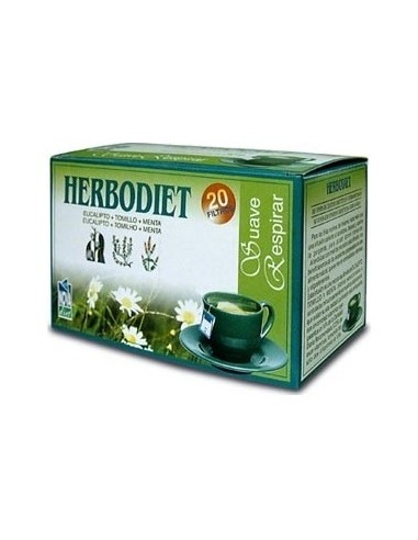 Herbodiet Suave Respirar 20 Filtros