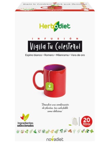 Herbodiet Vigila Colestero 20 Filtros