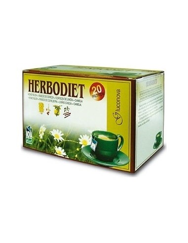 Herbodiet Gluconova 20 Filtros