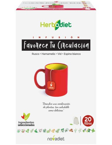 Herbodiet Favorece Tu Circulacion 20 Filtros