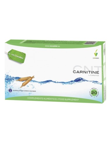 Novadiet L-Carnitina Ampollas 20 Ampollas