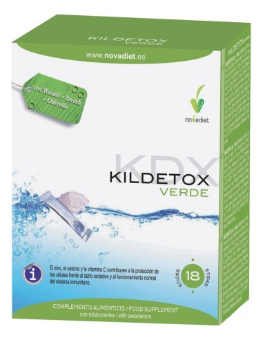 Kildetox Verde Depurativo 18 Sticks