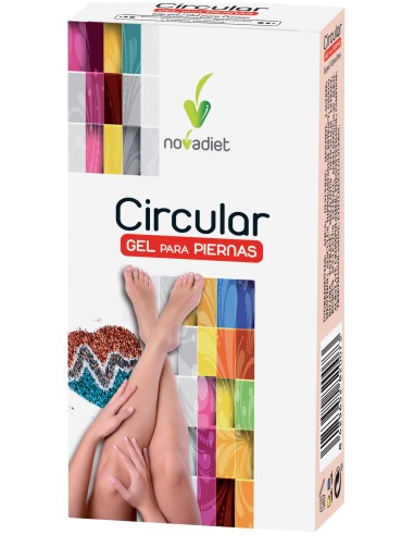 Novadiet Circular Gel Para Piernas 100 Ml