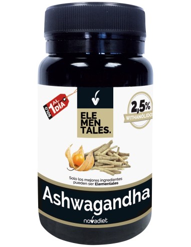 Novadiet Ashwagandha 30 Cápsulas Vegetales