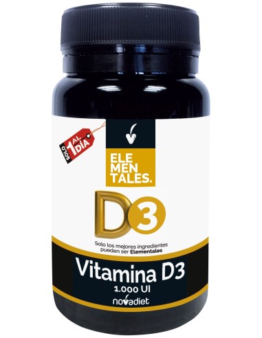 Novadiet Vitamina D3 1000 Ui 120 Comprimidos