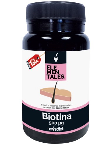 Novadiet Biotina 500 Mcg 120 Comprimidos