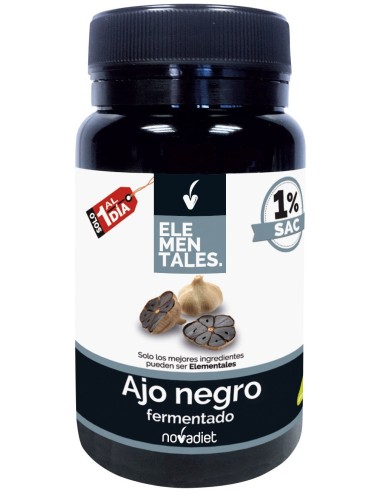 Novadiet Ajo Negro Fermentado 30 Cápsulas Vegetales