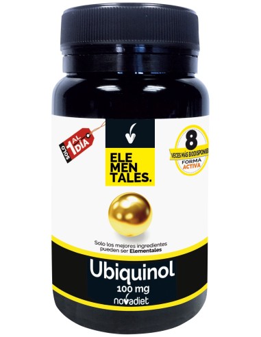 Novadiet Ubiquinol 100 Mg 30 Cápsulas Vegetales