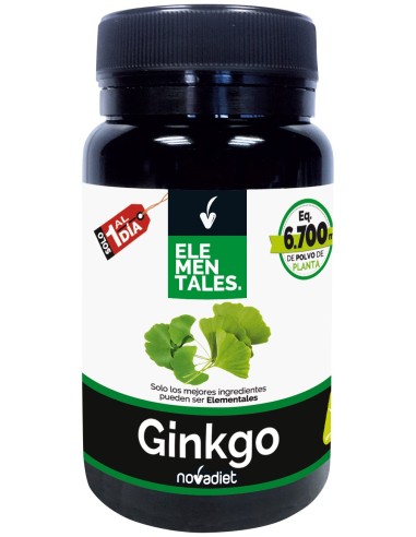 Novadiet Ginkgo 30 Cápsulas Vegetales